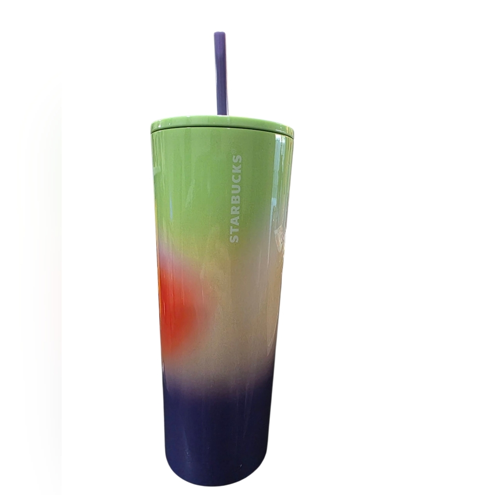 Starbucks Multicolor Gradient Cold Drink Tumbler 24 oz.